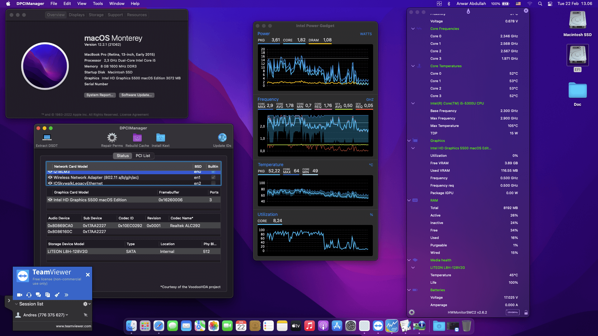 Success Hackintosh macOS Big Sur 11.0.1 Build 20B50 in Lenovo Thinkpad X1 Carbon 3rd Generation